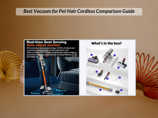 Best Vacuum for Pet Hair Cordless Comparison Guide
