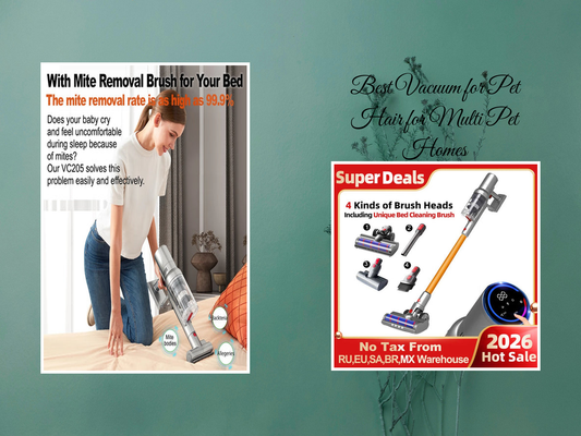 Best Vacuum for Pet Hair for Multi Pet Homes