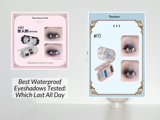 Best Waterproof Eyeshadows Tested: Which Last All Day