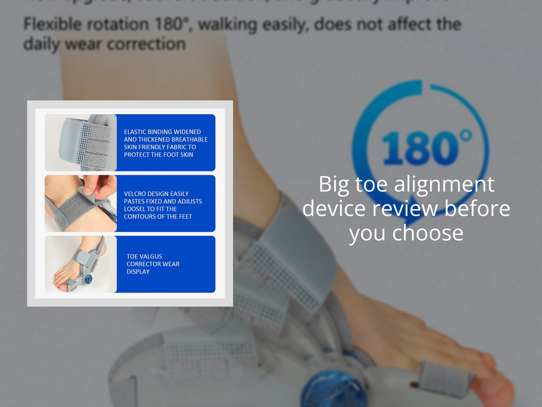Big toe alignment device review before you choose