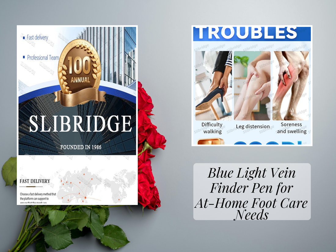 Blue Light Vein Finder Pen for At-Home Foot Care Needs