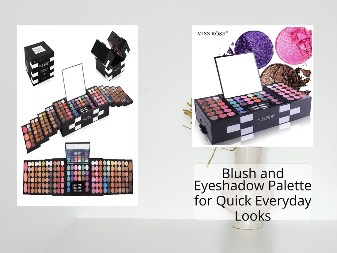 Blush and Eyeshadow Palette for Quick Everyday Looks
