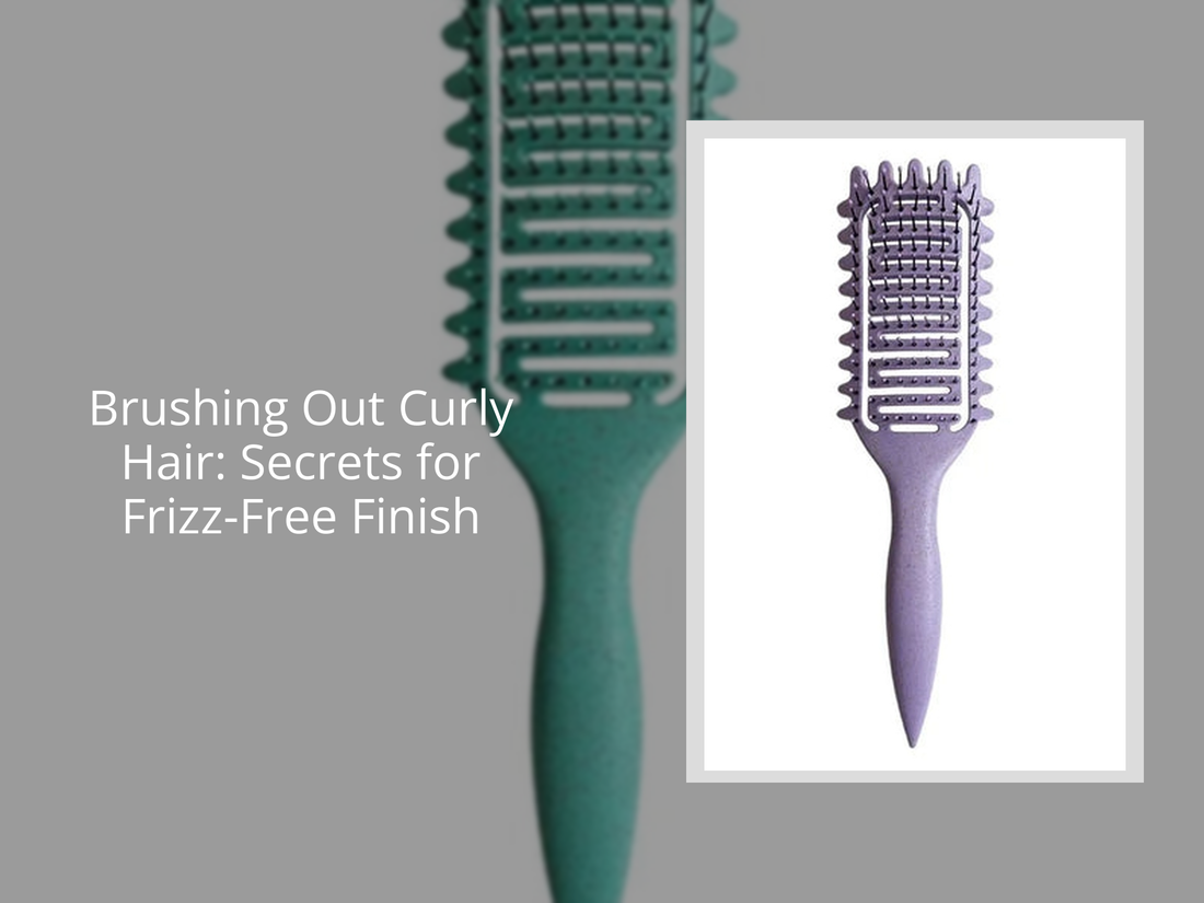 Brushing Out Curly Hair: Secrets for Frizz-Free Finish