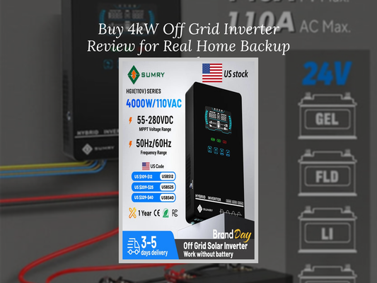 Buy 4kW Off Grid Inverter Review for Real Home Backup Results