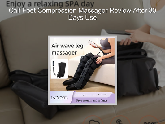 Calf Foot Compression Massager Review After 30 Days Use