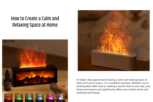 How to Create a Calm and Relaxing Space at Home