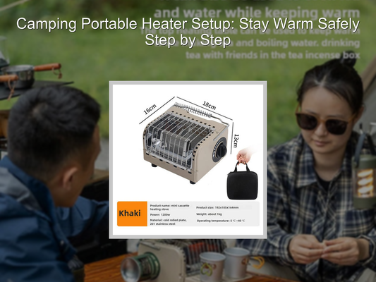 Camping Portable Heater Setup: Stay Warm Safely Step by Step