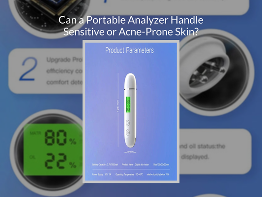 Can a Portable Analyzer Handle Sensitive or Acne-Prone Skin?