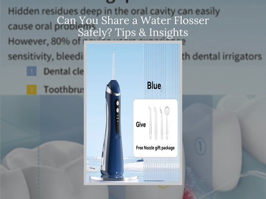 Can You Share a Water Flosser Safely? Tips & Insights