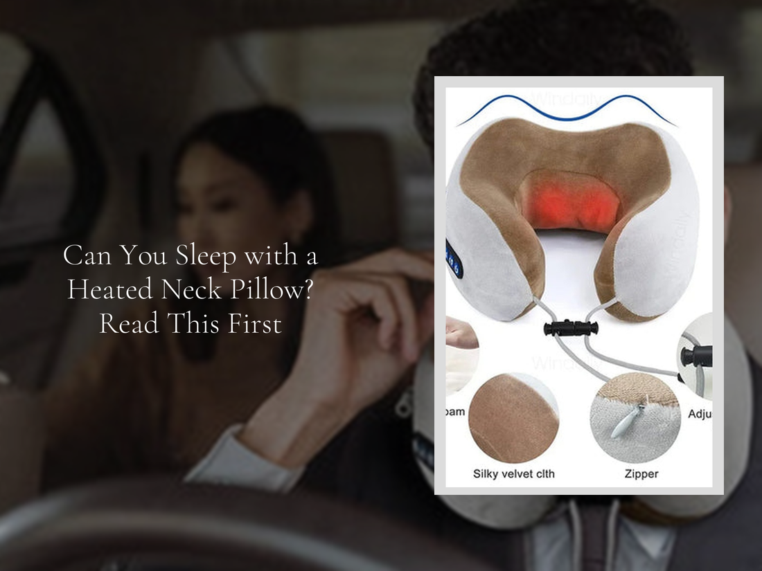 Can You Sleep with a Heated Neck Pillow? Read This First