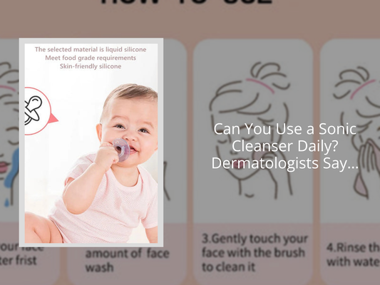 Can You Use a Sonic Cleanser Daily? Dermatologists Say…