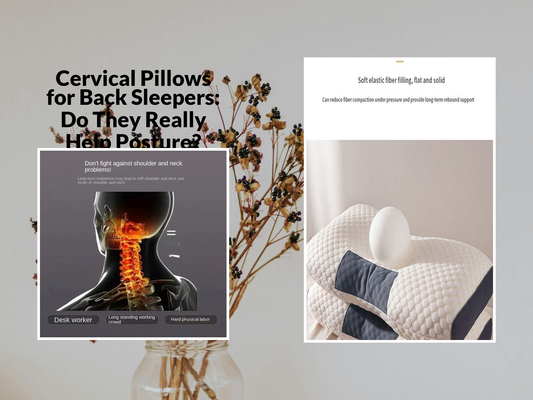 Cervical Pillows for Back Sleepers: Do They Really Help Posture?