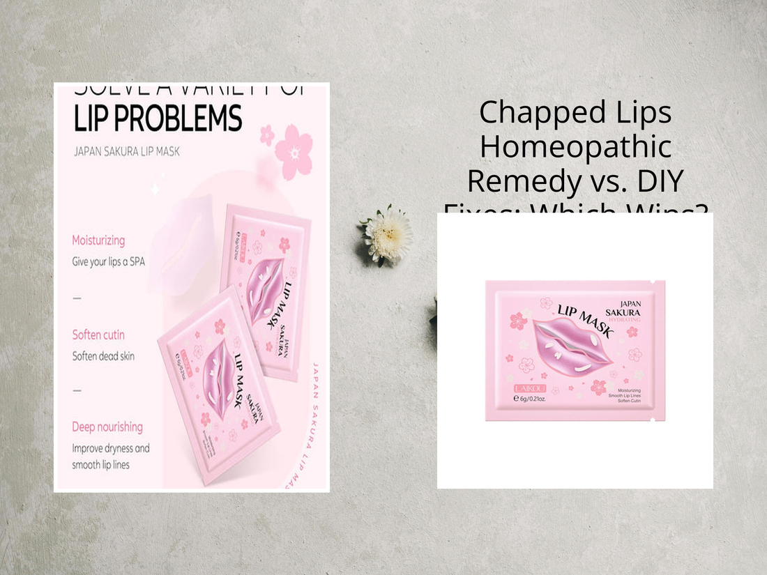 Chapped Lips Homeopathic Remedy vs. DIY Fixes: Which Wins?