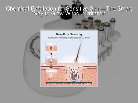 Chemical Exfoliation for Sensitive Skin—The Smart Way to Glow Without Irritation