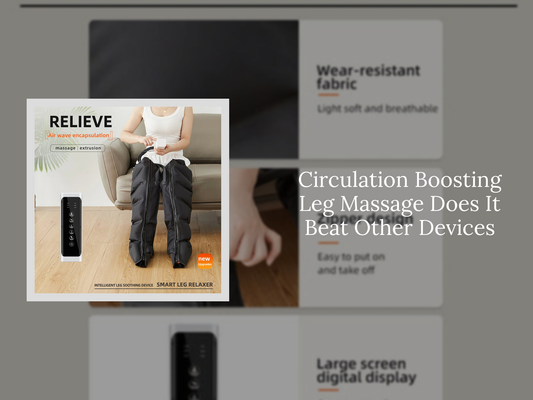 Circulation Boosting Leg Massage Does It Beat Other Devices