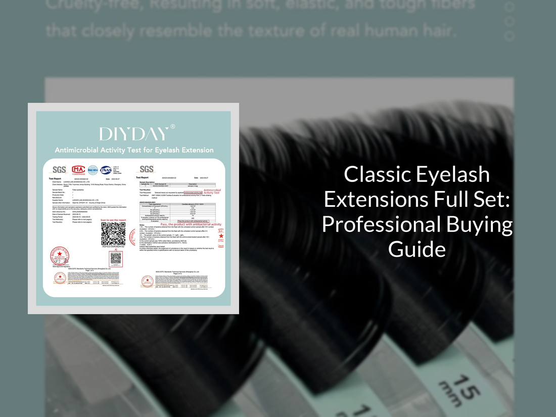 Classic Eyelash Extensions Full Set: Professional Buying Guide