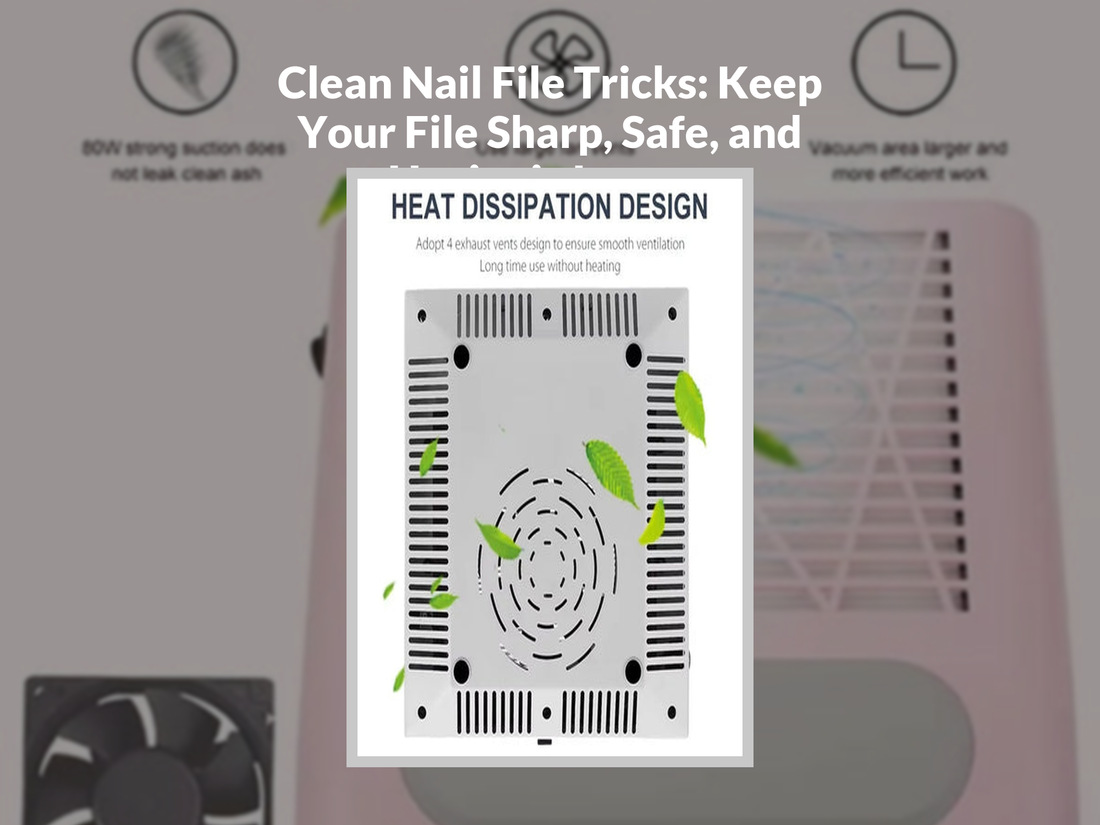 Clean Filed Nails Clean Nail File Tricks: Keep Your File Sharp, Safe, and Hygienic Longe ...
