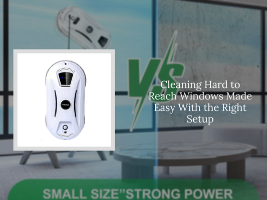 Cleaning Hard to Reach Windows Made Easy With the Right Setup