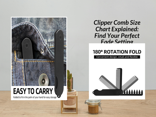 Clipper Comb Size Chart Explained: Find Your Perfect Fade Setting
