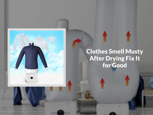 Clothes Smell Musty After Drying Fix It for Good