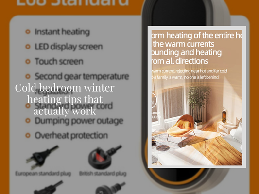 Cold bedroom winter heating tips that actually work