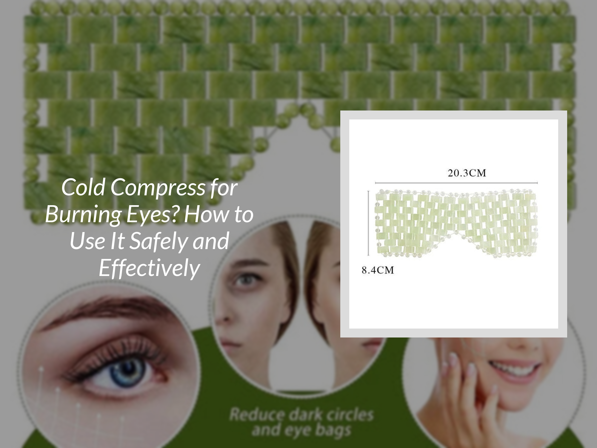 Cold Compress for Burning Eyes: Instant Relief or Risk? – KentDO ...