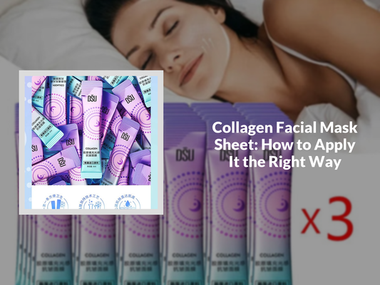 Collagen Facial Mask Sheet: How to Apply It the Right Way