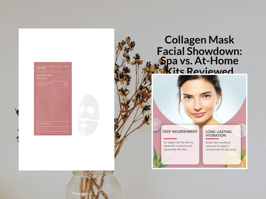 Collagen Mask Facial Showdown: Spa vs. At-Home Kits Reviewed