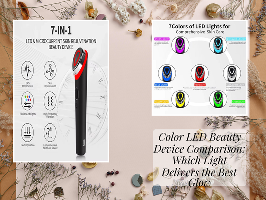 Color LED Beauty Device Comparison: Which Light Delivers the Best Glow
