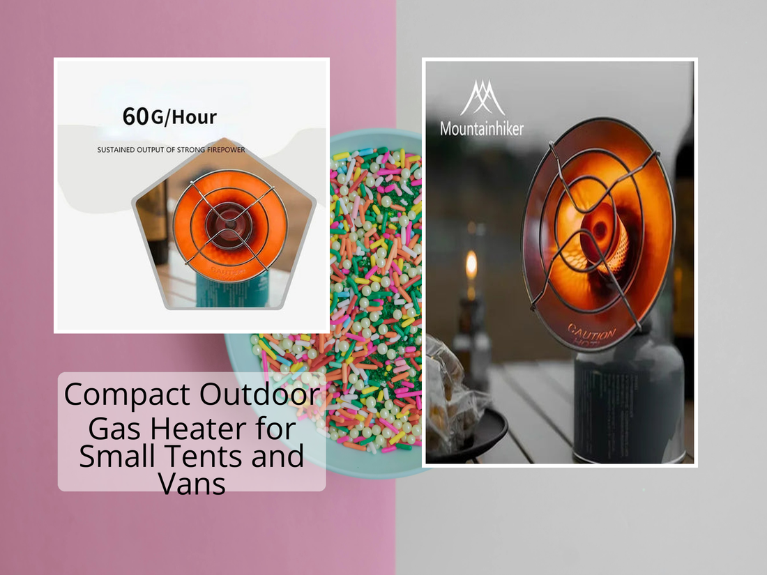 Compact Outdoor Gas Heater for Small Tents and Vans