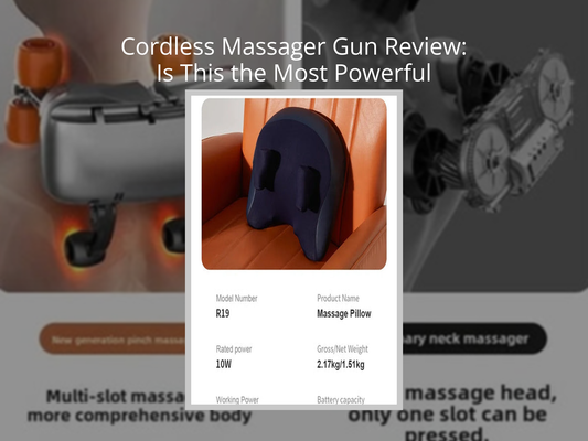 Cordless Massager Gun Review: Is This the Most Powerful Option in 2025? (69 characters)
