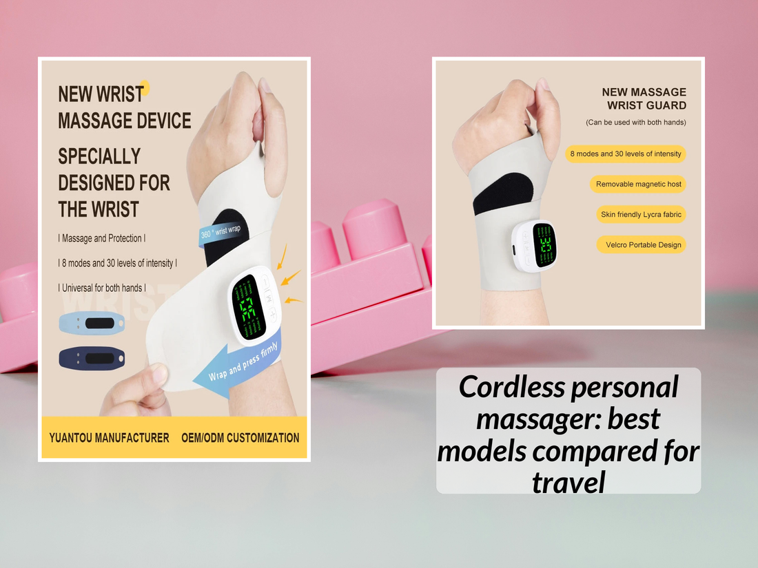 Cordless personal massager: best models compared for travel