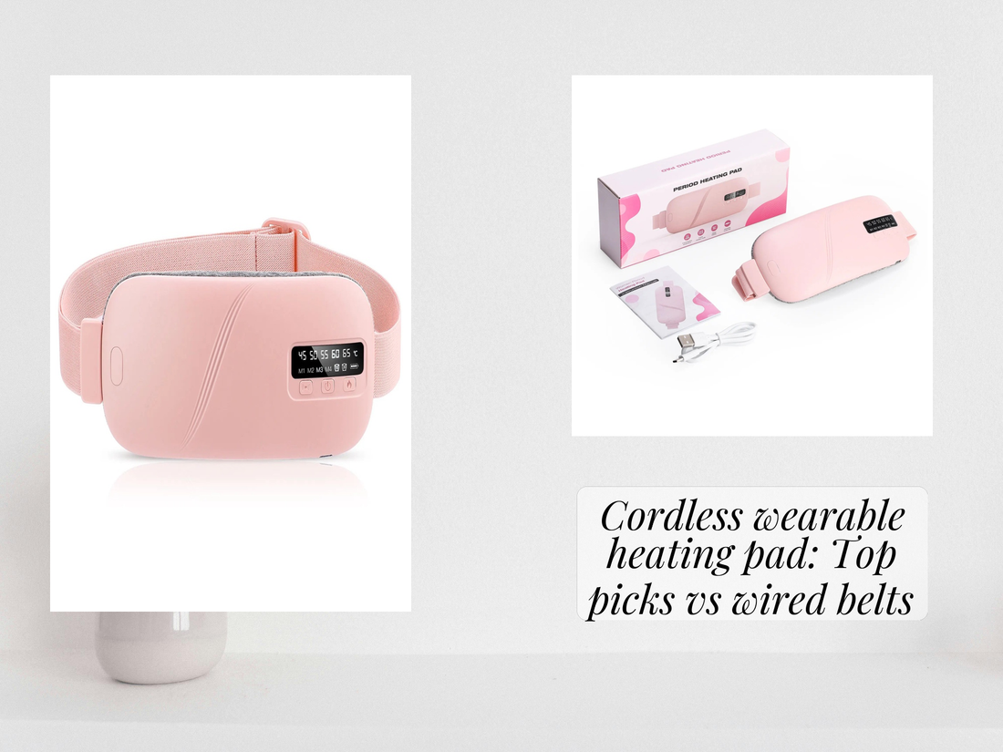 Cordless wearable heating pad: Top picks vs wired belts