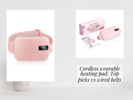 Cordless wearable heating pad: Top picks vs wired belts