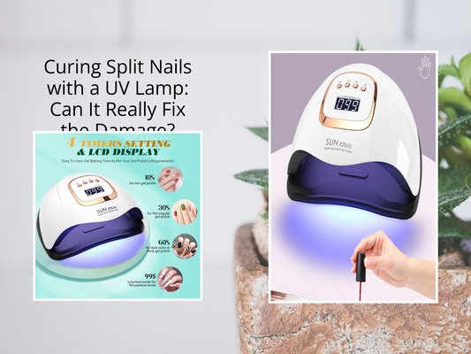 Curing Split Nails with a UV Lamp: Can It Really Fix the Damage?