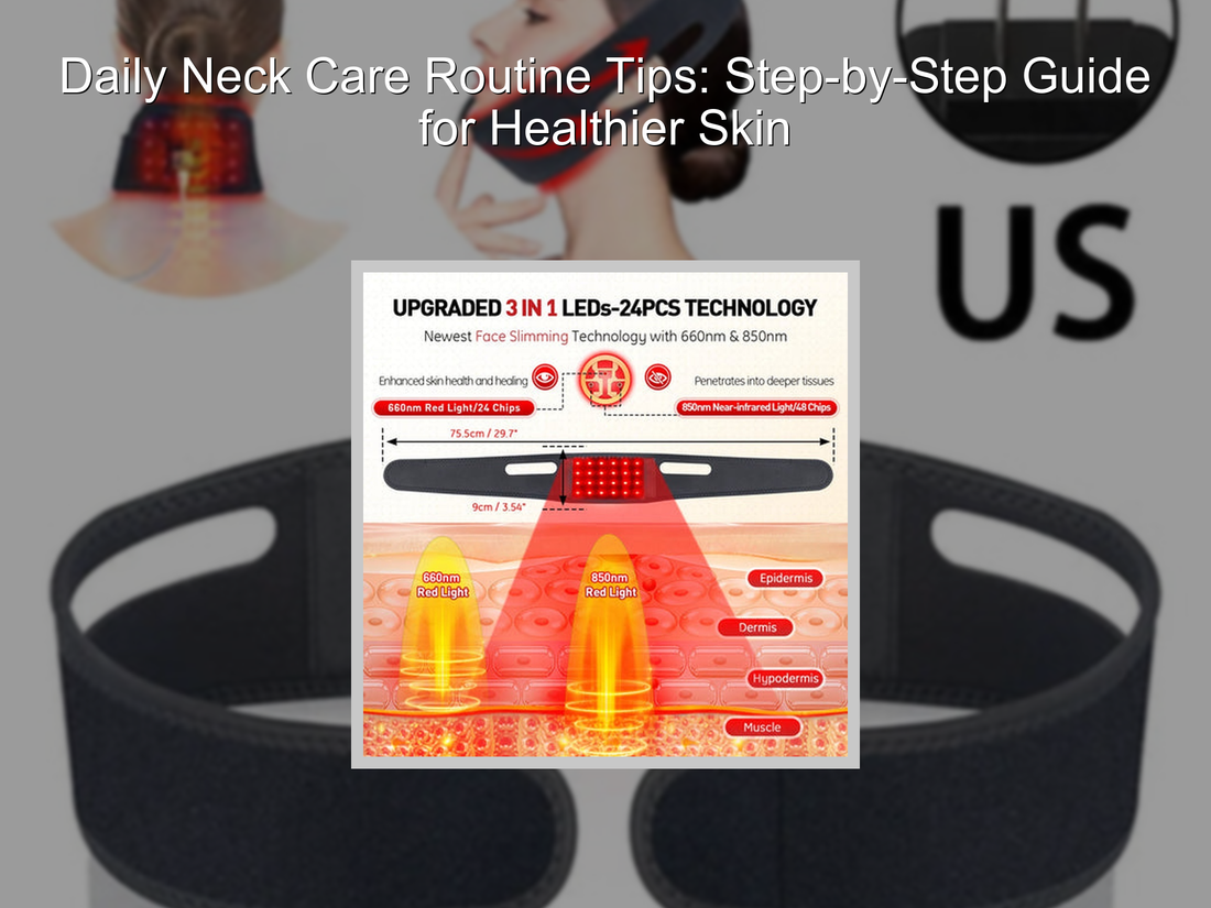 Daily Neck Care Routine Tips: Step-by-Step Guide for Healthier Skin