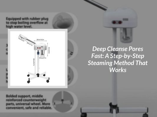Deep Cleanse Pores Fast: A Step-by-Step Steaming Method That Works