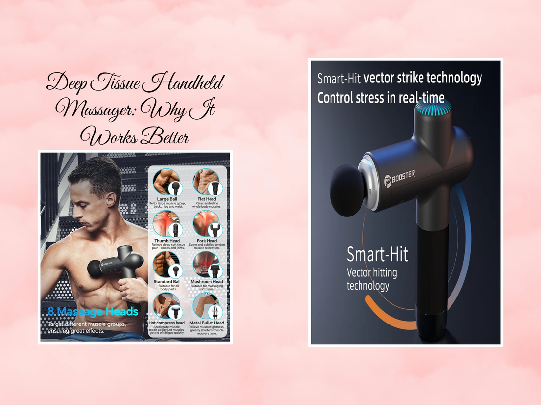 Deep Tissue Handheld Massager: Why It Works Better