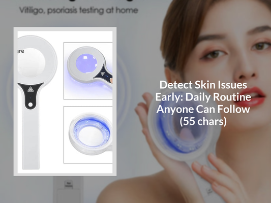 Detect Skin Issues Early: Daily Routine Anyone Can Follow (55 chars)