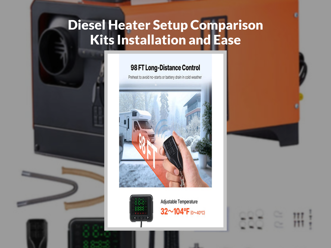 Diesel Heater Setup Comparison Kits Installation and Ease