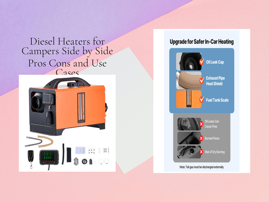 Diesel Heaters for Campers Side by Side Pros Cons and Use Cases