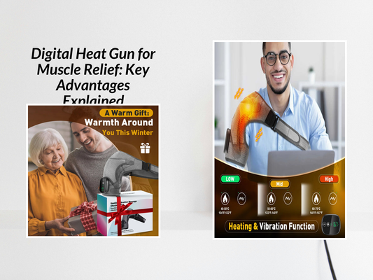 Digital Heat Gun for Muscle Relief: Key Advantages Explained