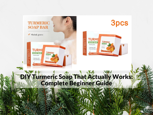 DIY Turmeric Soap That Actually Works: Complete Beginner Guide