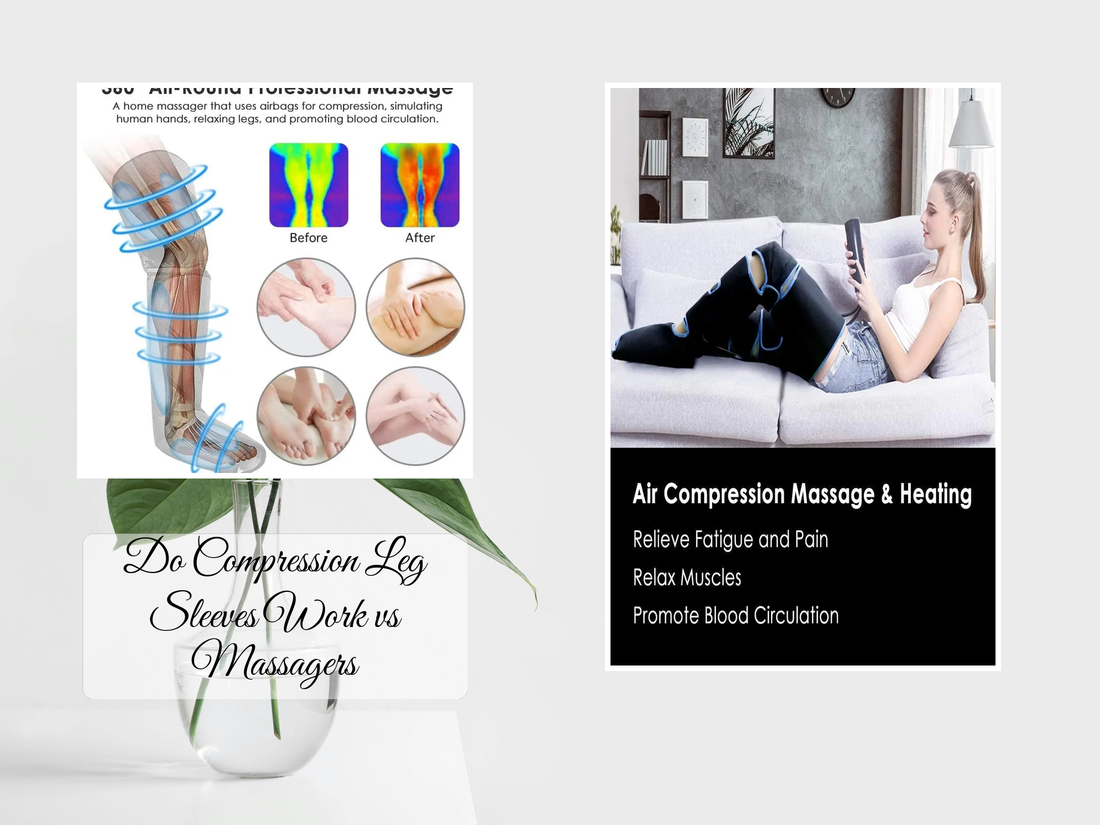 Do Compression Leg Sleeves Work vs Massagers