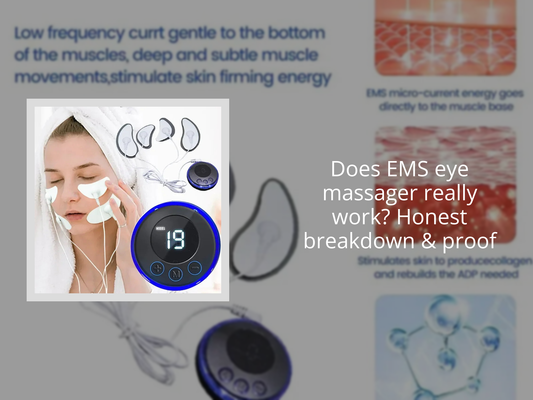 Does EMS eye massager really work? Honest breakdown & proof
