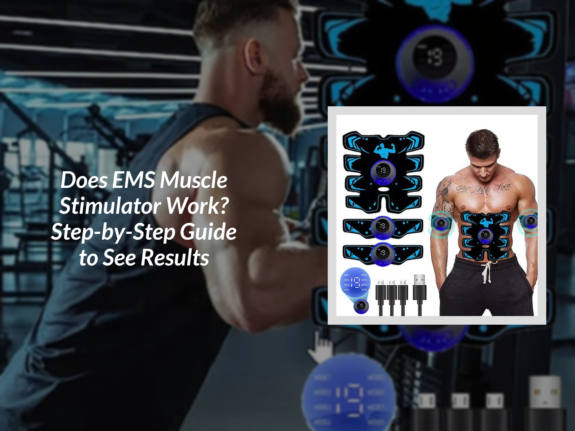 Does EMS Muscle Stimulator Work? Step-by-Step Guide to See Results ...