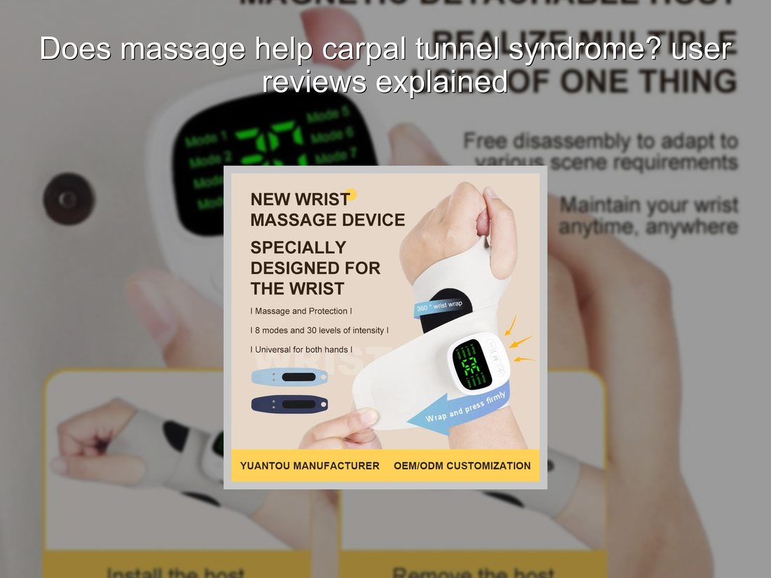 Does massage help carpal tunnel syndrome? user reviews explained