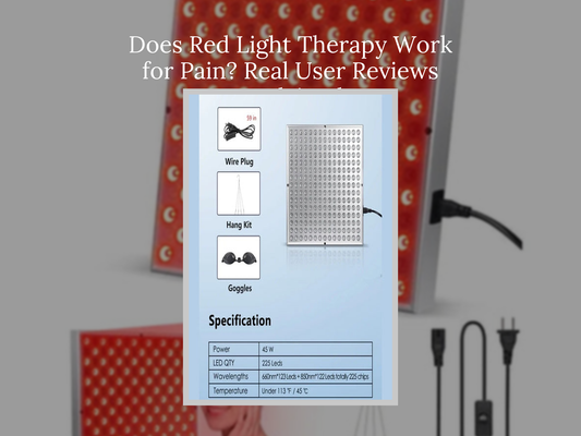 Does Red Light Therapy Work for Pain? Real User Reviews Explained