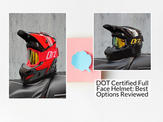 DOT Certified Full Face Helmet: Best Options Reviewed