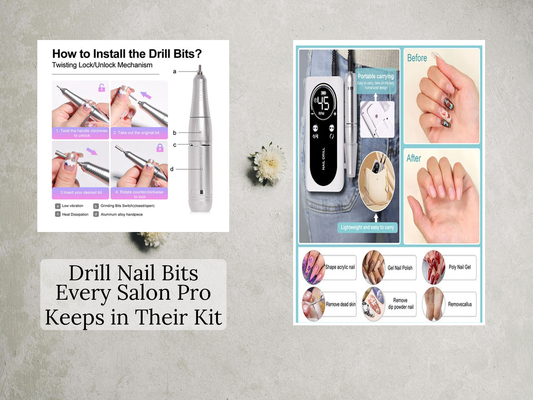 Drill Nail Bits Every Salon Pro Keeps in Their Kit
